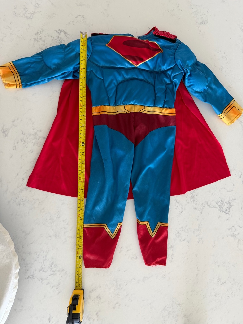Superman 2T Costume with Detachable Cape